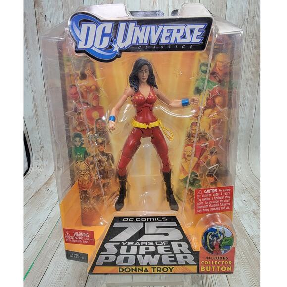 Donna Troy Wonder Girl DC Universe Classics Trigon BAF wave Loose 6” Teen Titans - Picture 1 of 6
